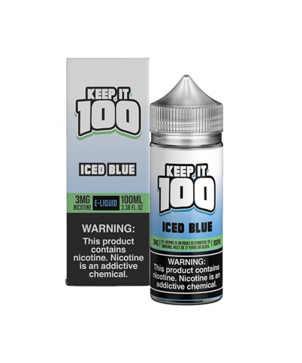 Blue Iced (Blue Slushie Iced) by Keep It 100 E-Liq...