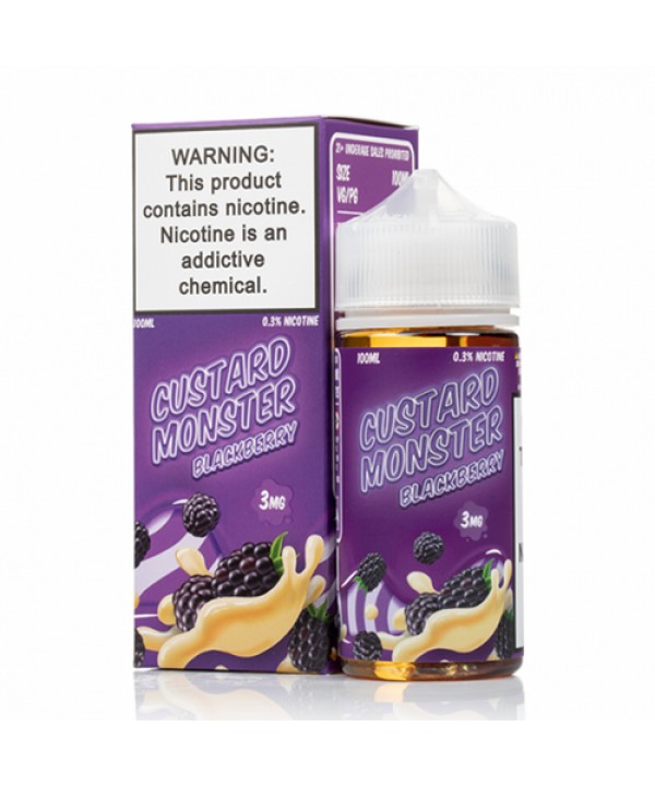 Blackberry By Custard Monster E-Liquid