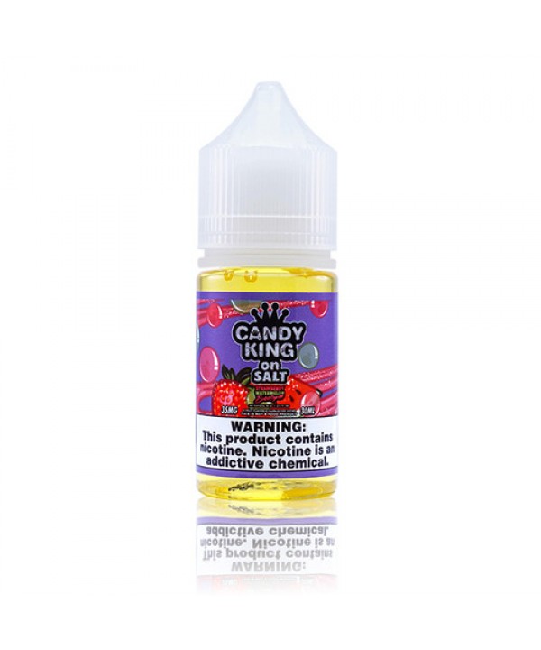 Strawberry Watermelon Bubblegum By Candy King On Salt E-Liquid