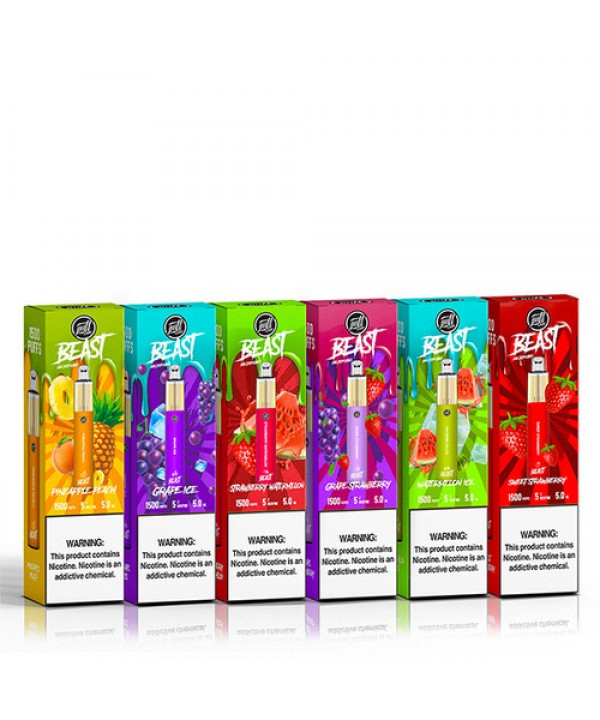 Puff BEAST Bar Disposable E-Cigs | 1500 Puffs