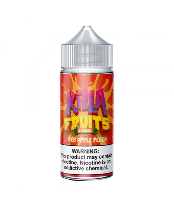 Red Apple Peach by Killa Fruits Series 100mL