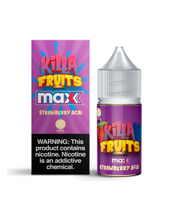 Strawberry Acai by Killa Fruits Salt Max TFN Salts...