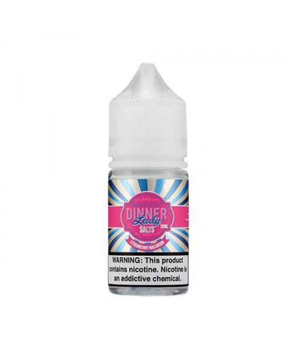 Strawberry Macaroon By Dinner Lady Salt E-Liquid