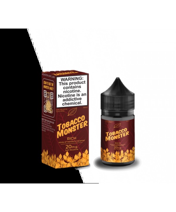 Rich by Tobacco Monster Salt E-liquid