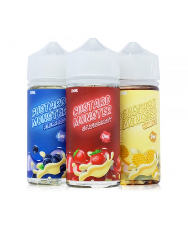 Strawberry Custard By Custard Monster E-Liquid