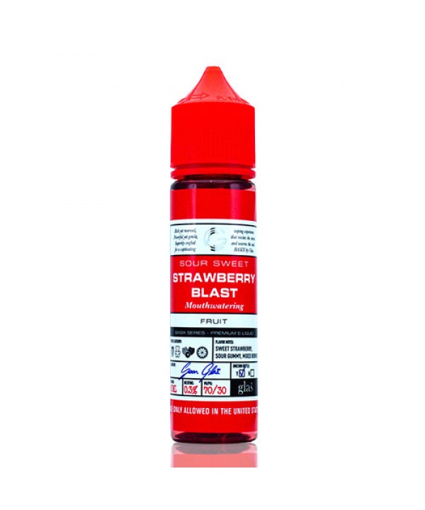 Strawberry Blast by GLAS BSX E-Liquid