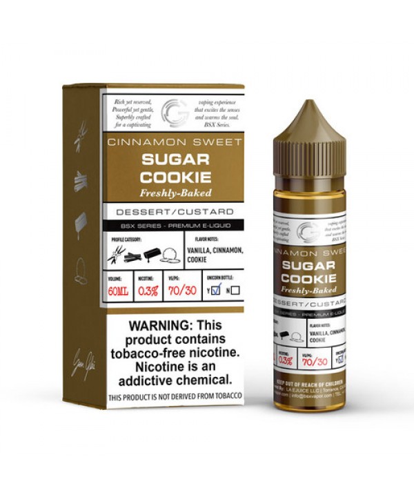 Sugar Cookie by GLAS BSX E-Liquid