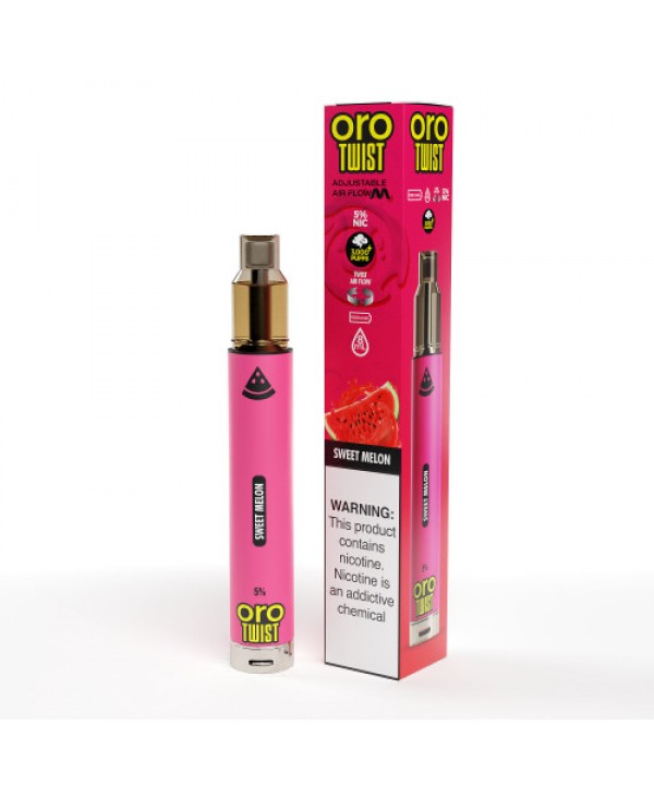 Twist Oro Flow Disposable | 3000 Puffs | 8mL