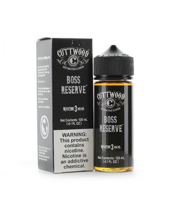 Boss Reserve By Cuttwood E-Liquid