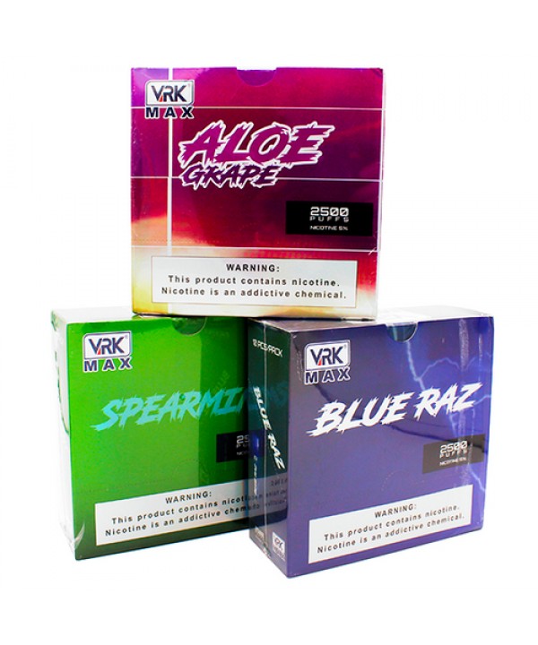 VRK Max Disposable | 2500 Puffs | 7mL